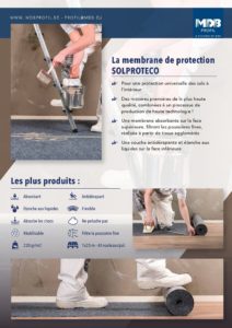 Membrane de protection Solproteco