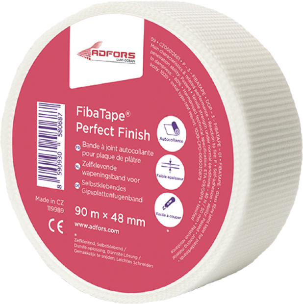ADFORS FibaTape® Classic - bande à joint autocollante pour plaque de plâtre  48 mm x 45