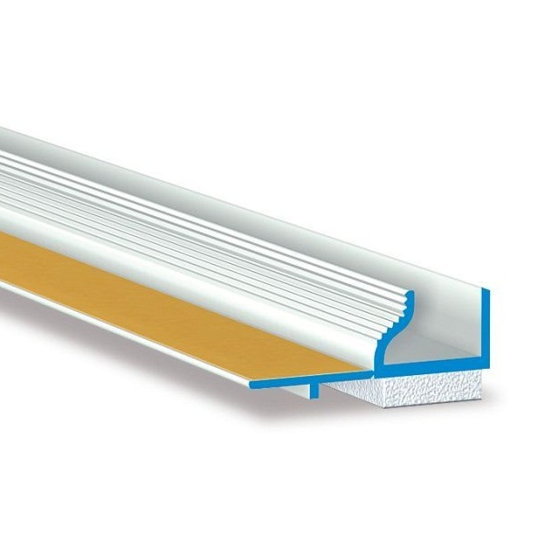 PVC afwerkprofiel voor deuren en ramen APU A13 Midi 8112