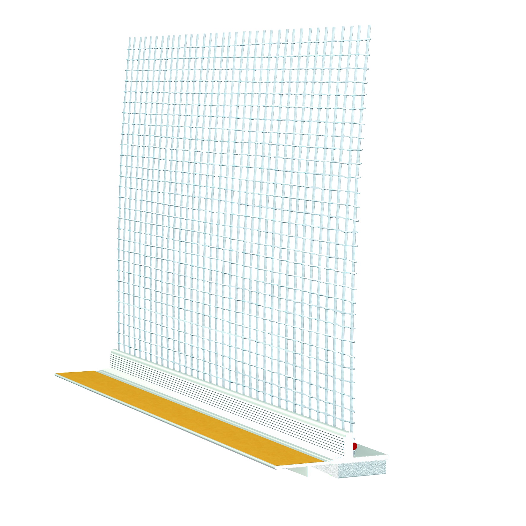PVC afwerkprofiel voor deuren en ramen APU W23 Standard-UV 8104